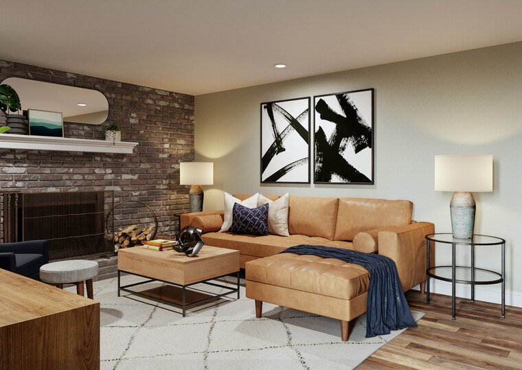 Online design Contemporary Living Room by Casey H. thumbnail