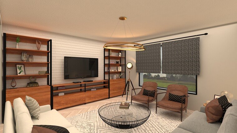 Online design Eclectic Living Room by Salma o. thumbnail