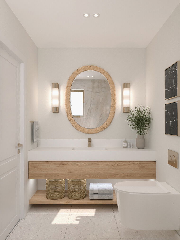 Online design Beach Bathroom by Hazel C. thumbnail