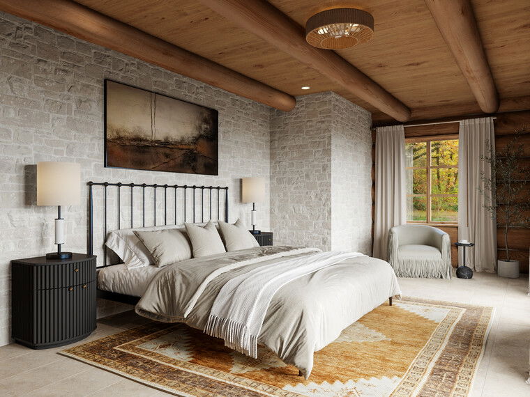 Online design Country/Cottage Bedroom by Maya M. thumbnail