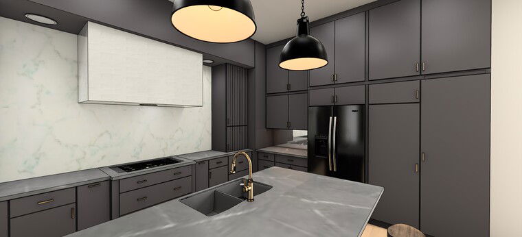 Online design Contemporary Kitchen by Jamie M. thumbnail
