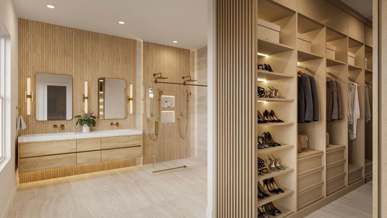 Online design Contemporary Bathroom by Erika F. thumbnail