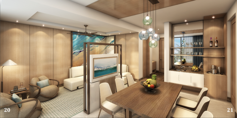Diseño en línea Moderno Salón por Sixu C. miniatura