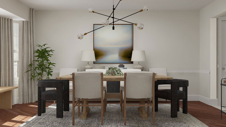 Online design Transitional Dining Room by Brenthony W. thumbnail