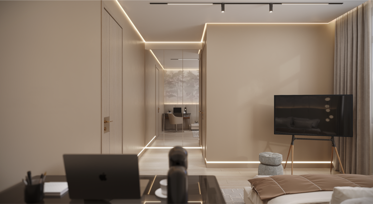 Online design Modern Bedroom by Alice H. thumbnail