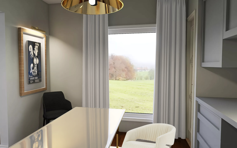 Online design Glamorous Home Office by Morgan W. thumbnail