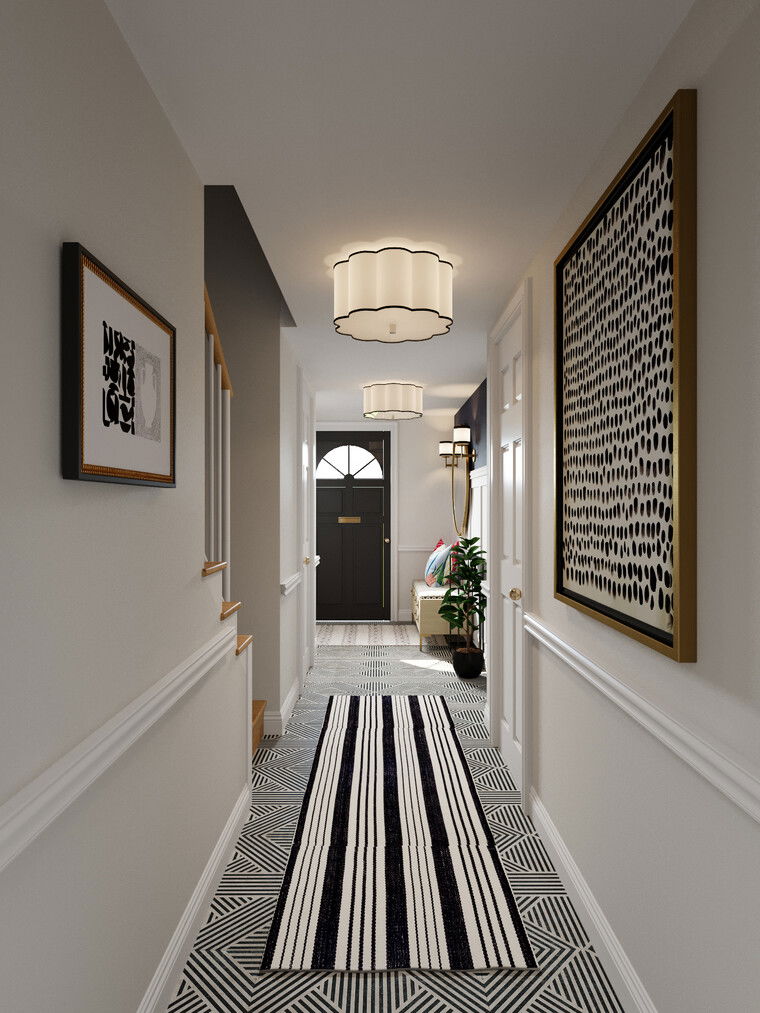 Online design Eclectic Hallway/Entry by Casey H. thumbnail