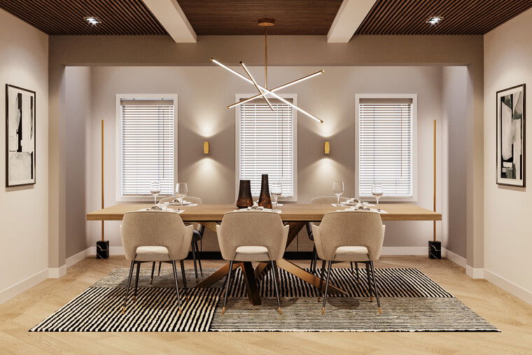 Online design Contemporary Dining Room by Mladen C. thumbnail