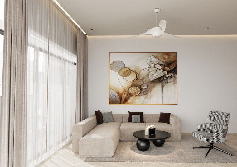Online design Modern Living Room by Yusra D. thumbnail