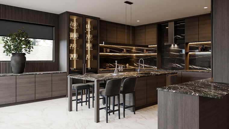 Online design Contemporary Kitchen by Erika F. thumbnail