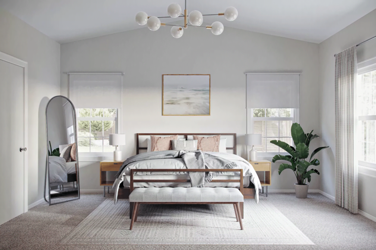 Online design Transitional Bedroom by Carine C. thumbnail