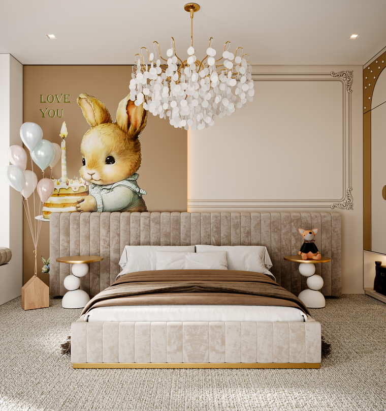 Online design Glamorous Bedroom by Tara M. thumbnail