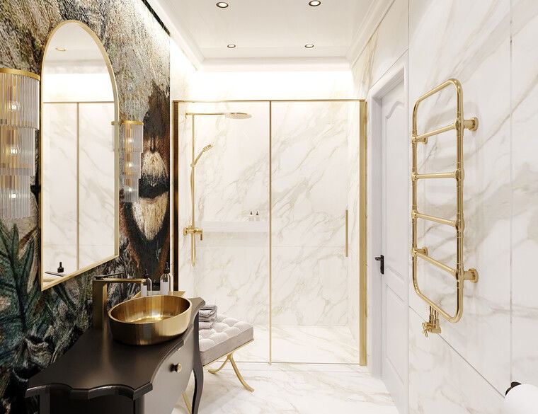 Diseño en línea Baño Glamuroso por Kristina B. miniatura