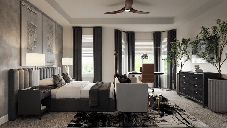 Online design Contemporary Bedroom by Erika F. thumbnail