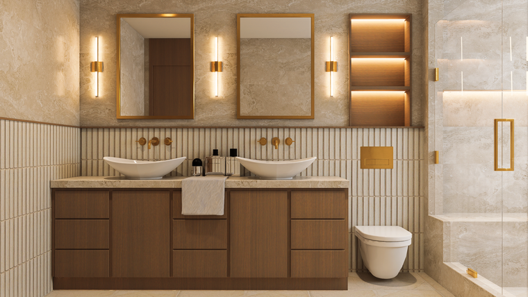 Online design Contemporary Bathroom by Zilia Z. thumbnail