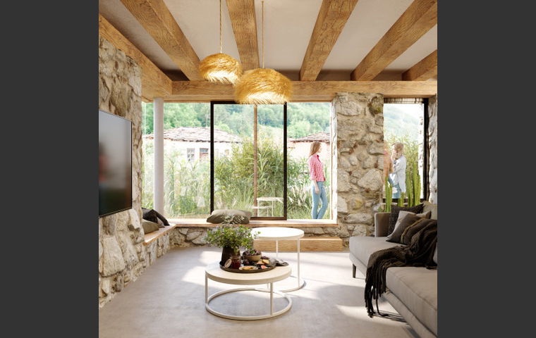Online design Traditional Living Room by Mirko S. thumbnail