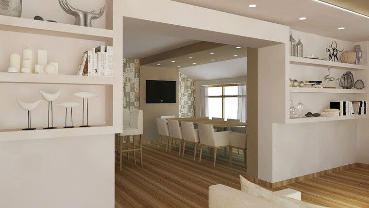 Online design Modern Combined Living/Dining by Selma A. thumbnail