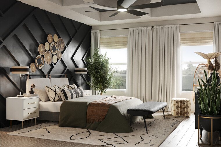 Online design Contemporary Bedroom by Casey H. thumbnail