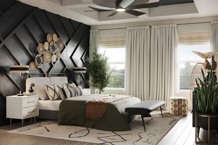 Online design Contemporary Bedroom by Casey H. thumbnail