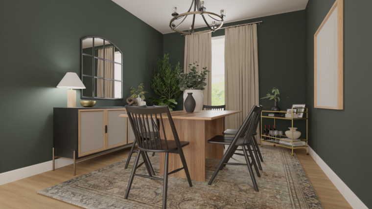 Online design Transitional Dining Room by Kayla T. thumbnail