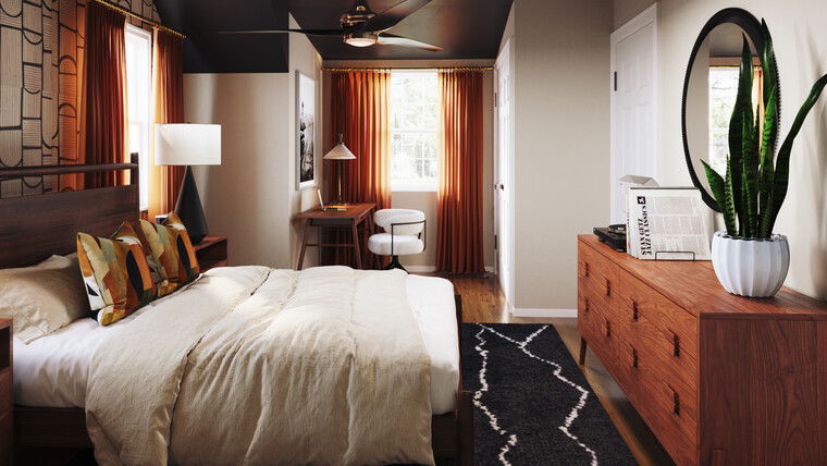 Online design Eclectic Bedroom by Sierra G. thumbnail