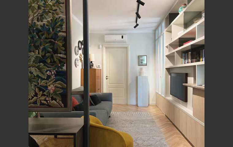 Diseño en línea Sala de Estar Contemporánea por Ingy T. miniatura