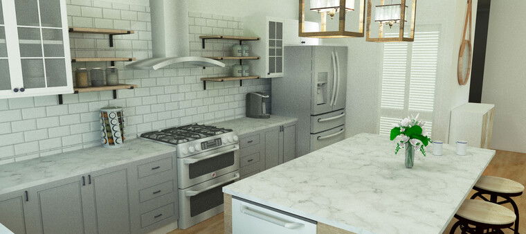 Online design Modern Kitchen by Merry M. thumbnail