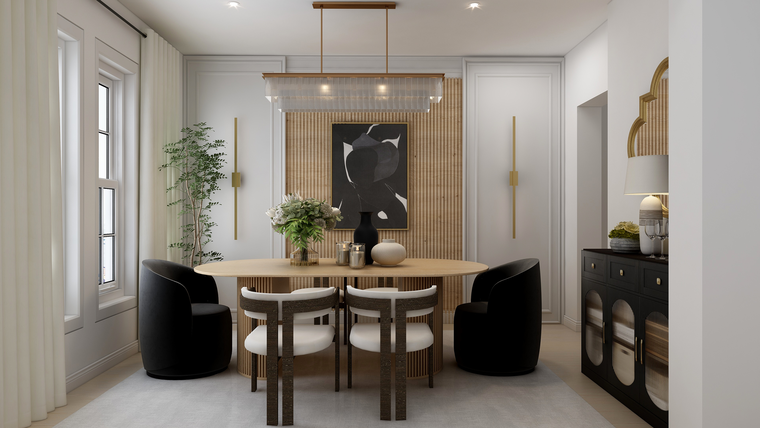 Online design Modern Dining Room by Kamila A. thumbnail