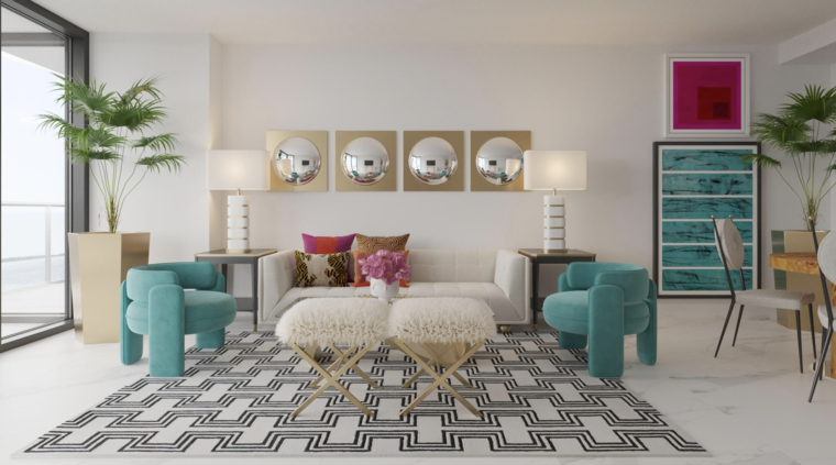 Online design Glamorous Living Room by Stacy D. thumbnail