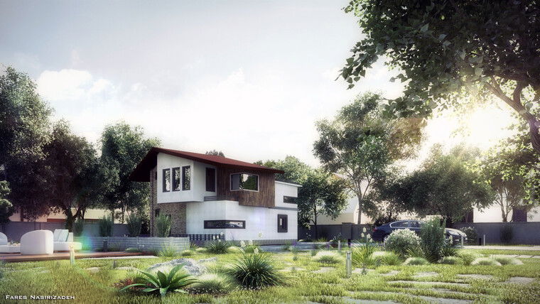 Online design Contemporary Home Office by Fares N. thumbnail