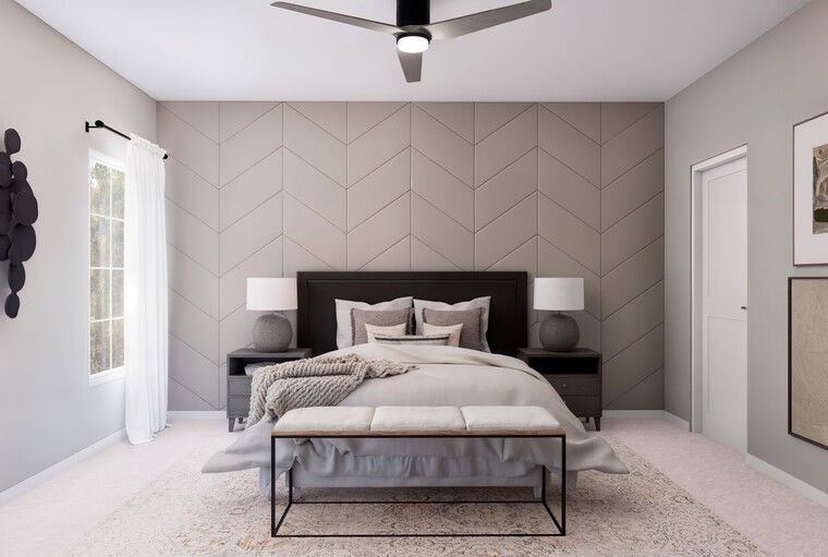 Online design Transitional Bedroom by Carine C. thumbnail