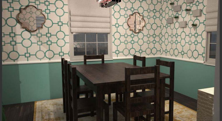 Online design Transitional Dining Room by Linnea T thumbnail