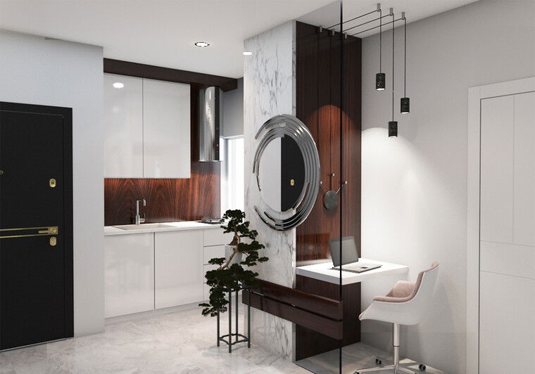 Online design Modern Kitchen by Yusra D. thumbnail