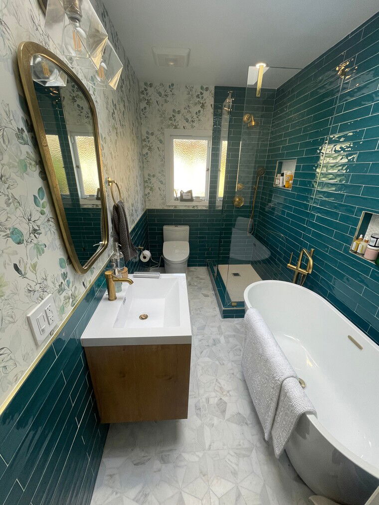Diseño en línea Baño Contemporáneo por Shameika B. miniatura