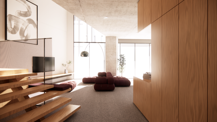 Online design Contemporary Living Room by Francesca B. thumbnail