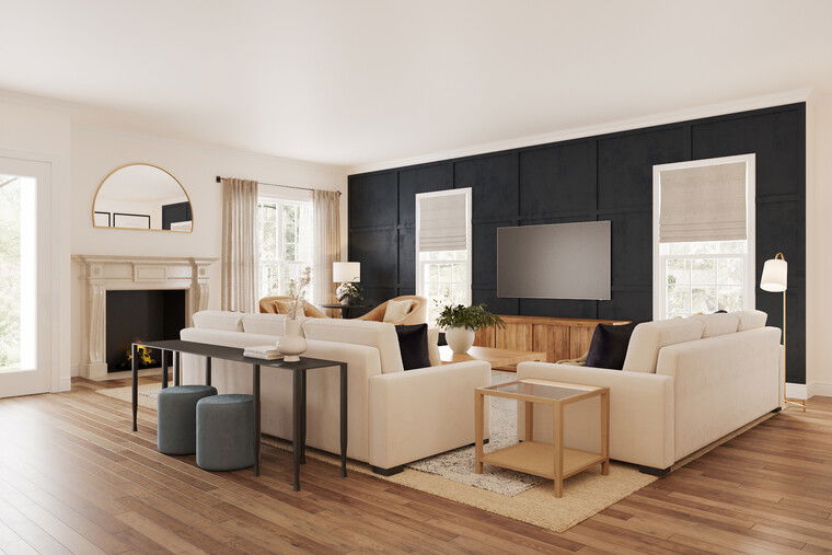 Online design Transitional Living Room by Sarah R. thumbnail
