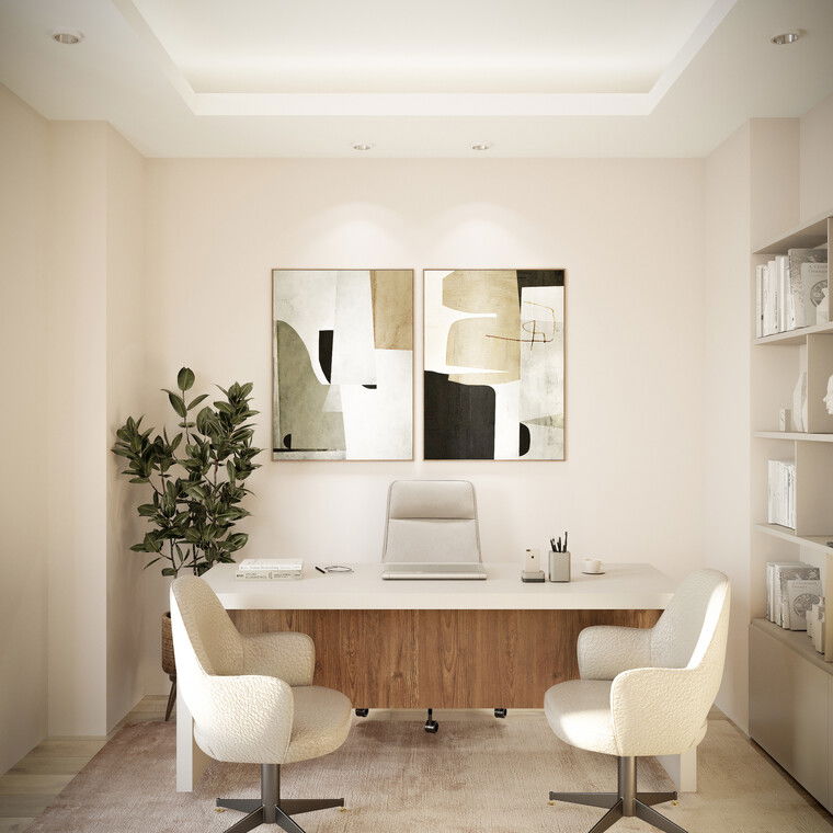 Online design Modern Home Office by Ola H. thumbnail