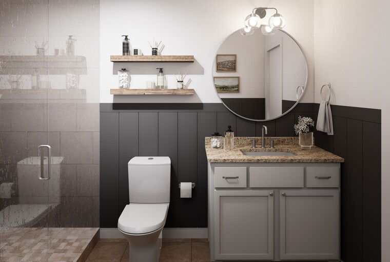 Online design Transitional Bathroom by Carine C. thumbnail
