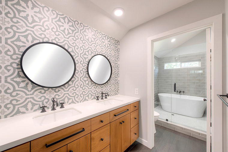 Online design Transitional Bathroom by Krista M. thumbnail