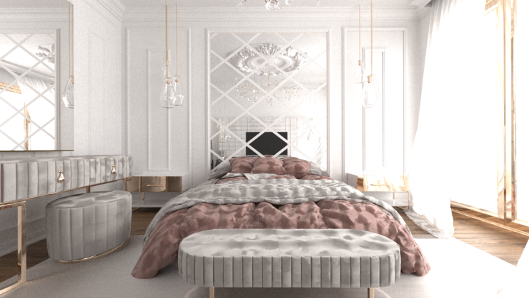 Online design Contemporary Bedroom by Rana S. thumbnail