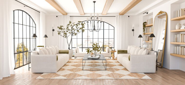 Online design Transitional Living Room by Marya W. thumbnail