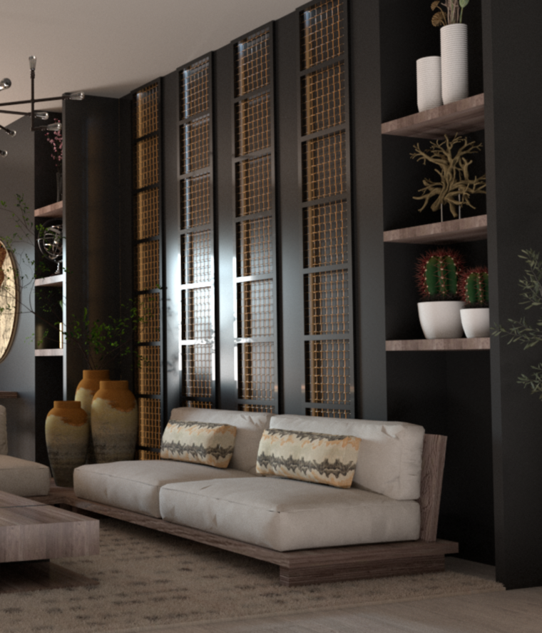 Online design Contemporary Living Room by Belal H. thumbnail