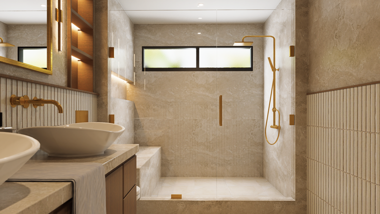 Online design Contemporary Bathroom by Zilia Z. thumbnail