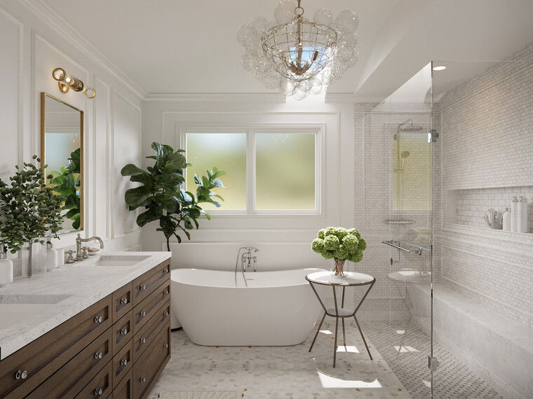 Online design Transitional Bathroom by Casey H. thumbnail