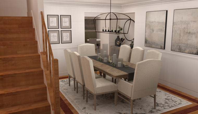 Online design Transitional Dining Room by Amber K. thumbnail