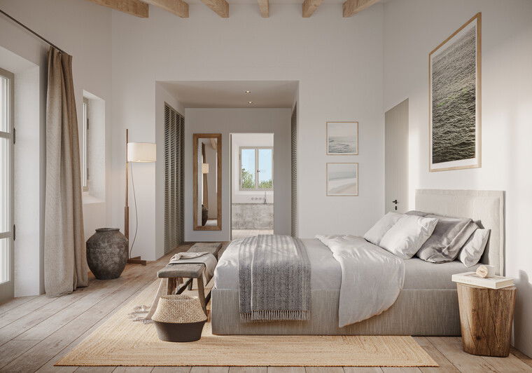 Online design Country/Cottage Bedroom by Wiktoria G. thumbnail