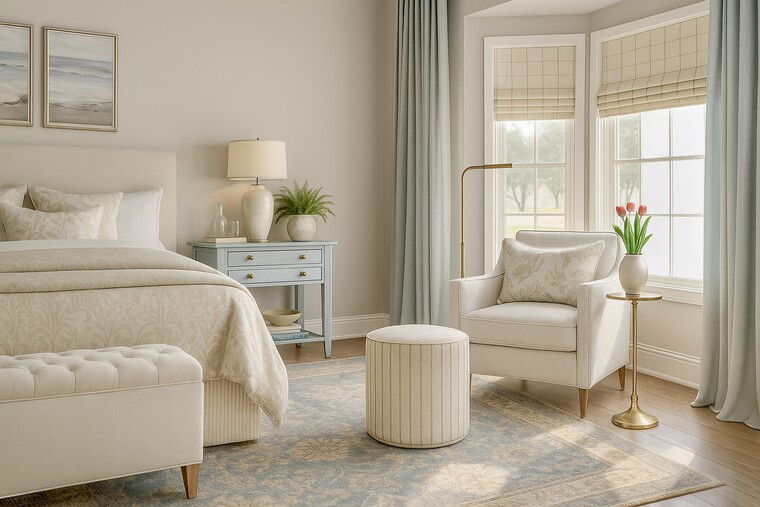 Online design Transitional Bedroom by Marya W. thumbnail