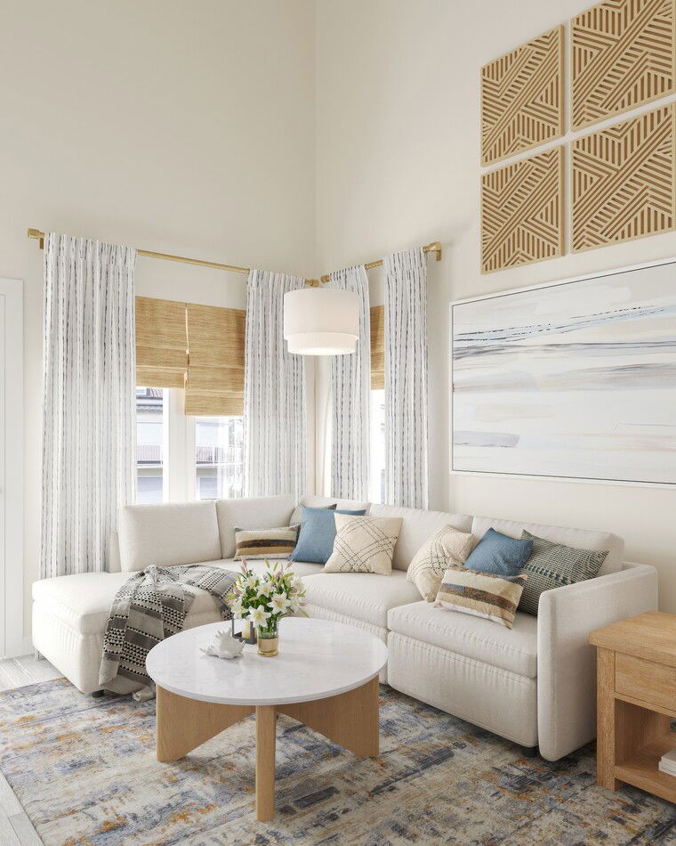 Online design Beach Living Room by Kamila A. thumbnail