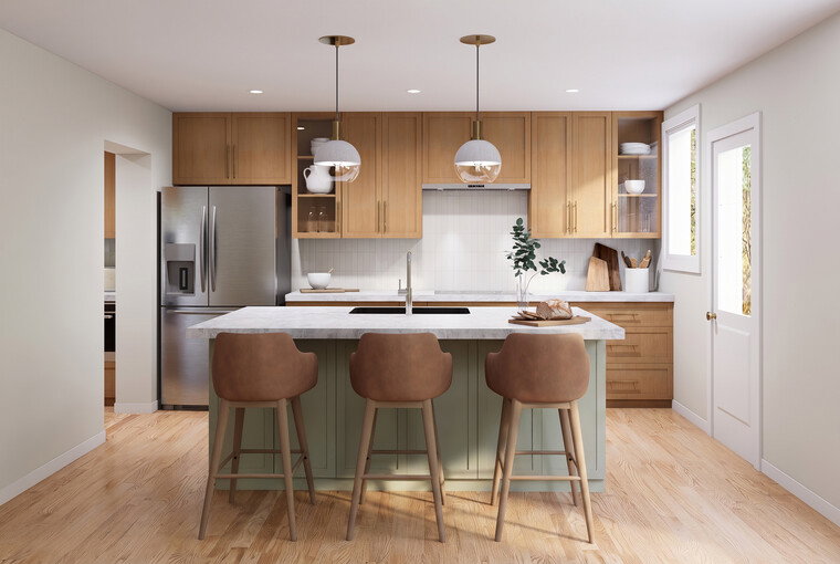 Online design Modern Kitchen by Lara D. thumbnail