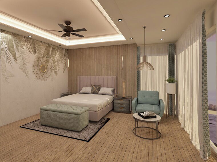 Online design Modern Bedroom by Anup T. thumbnail